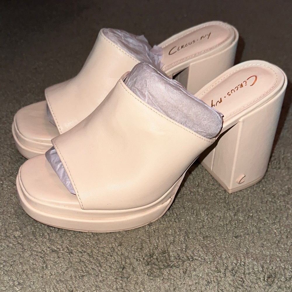 Circus by Sam Edelman Women's Blush Mules